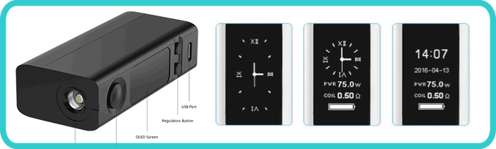 Box Evic VTWO Mini 75W Joyetech - Voluptycig Box Evic VTWO Mini 75W Joyetech - Voluptycig