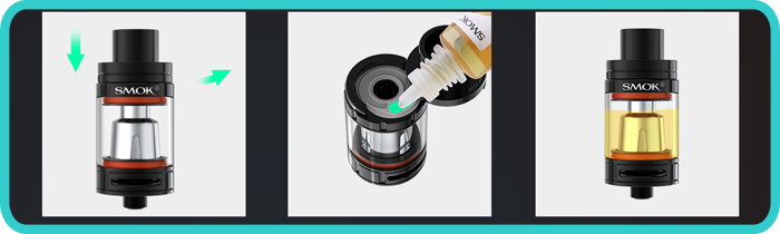 Remplissage TFV8 Baby Smok - Voluptycig Remplissage TFV8 Baby Smok - Voluptycig