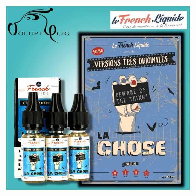 Le French Liquide LA CHOSE e-liquide pour cigarette electronique Le French Liquide LA CHOSE e-liquide pour cigarette electronique