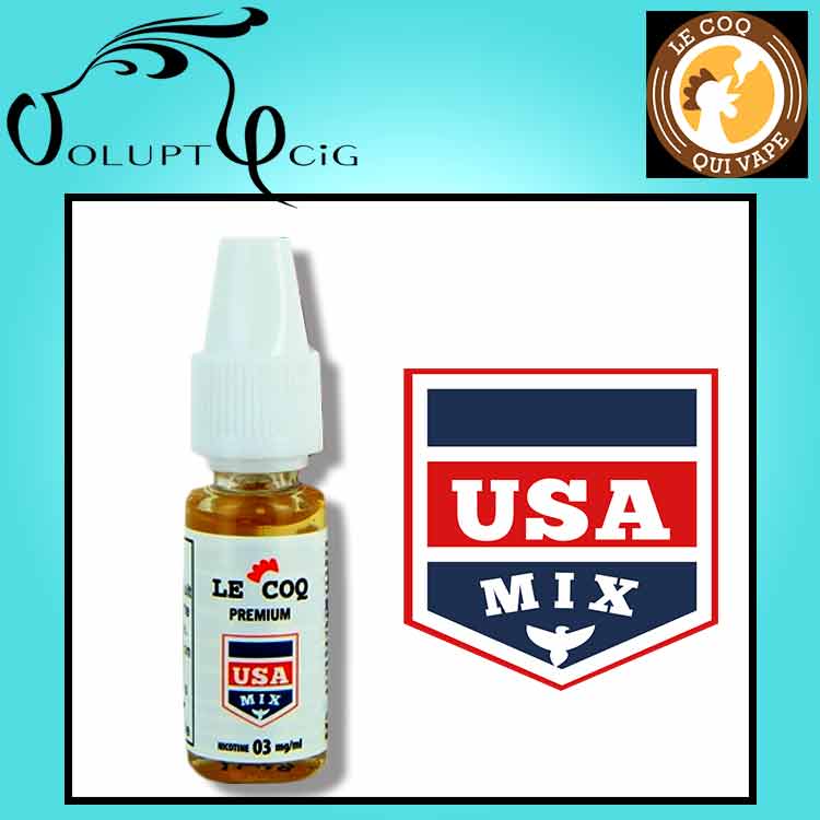 Classic USA MIX gamme Le Coq Qui Vape 10ml Classic USA MIX gamme Le Coq Qui Vape 10ml