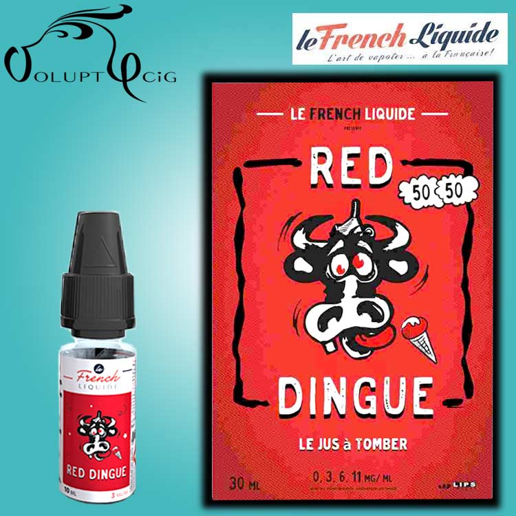 E-liquide RED DINGUE Le French Liquide 10ml E-liquide RED DINGUE Le French Liquide 10ml