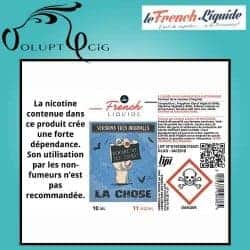 E-liquide LA CHOSE Le French Liquide 10ml - Eliquide français