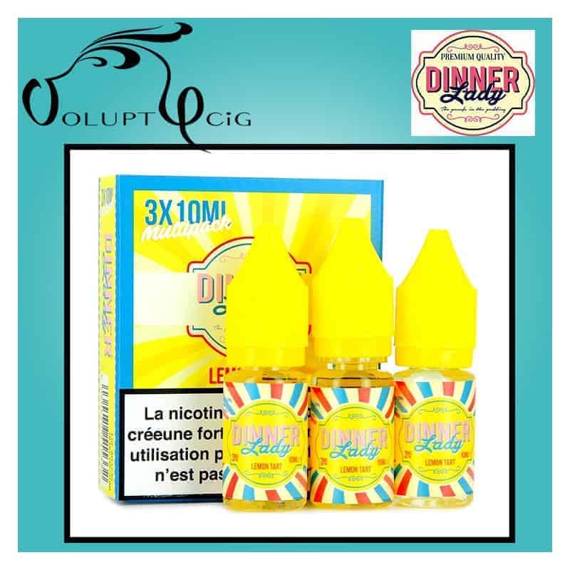 E-liquide LEMON TART Dinner Lady cigarette electronique E-liquide LEMON TART Dinner Lady cigarette electronique