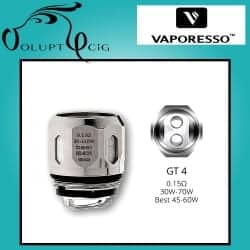 Résistance GT4 0.15 (30-70W) Vaporesso - Cigarette électronique