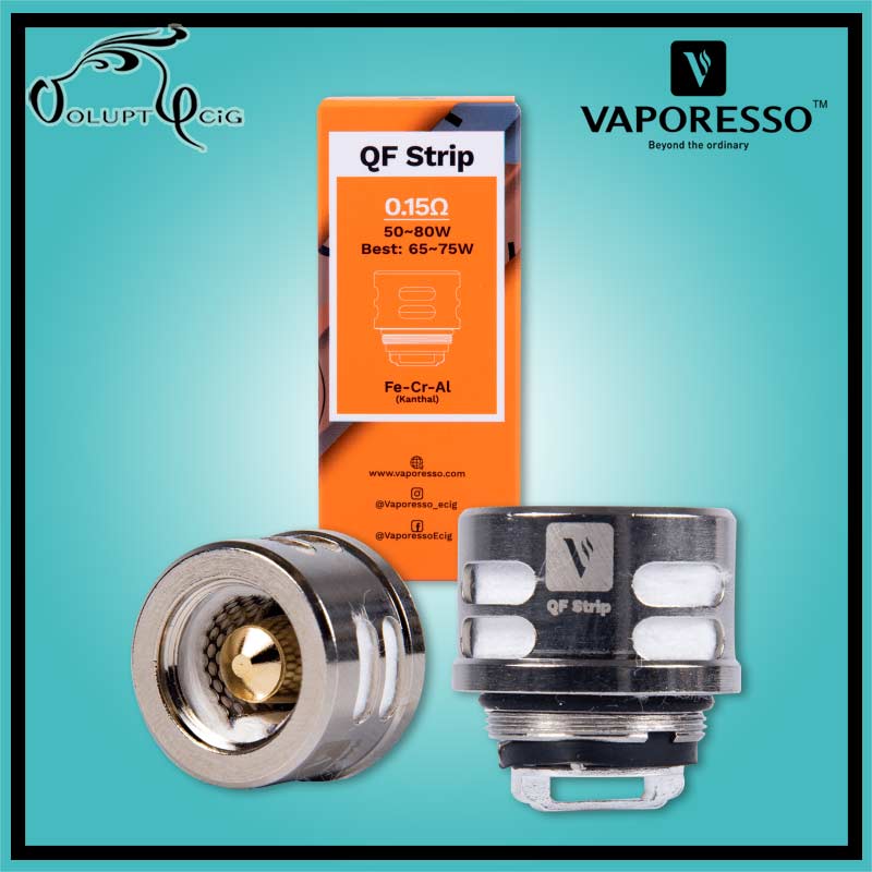 Résistances SKRR QF Strip 0.15 Ohm Vaporesso - Cigarette électronique Résistances SKRR QF Strip 0.15 Ohm Vaporesso - Cigarette électronique