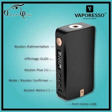 Box GEN Vaporesso - cigarette électronique accu rechargeable