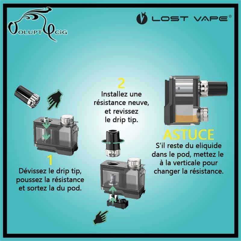 elfbar nachfüll pod läuft aus Pod Orion Plus Lost Vape DNA GO 950mAh- Revue • BreakingVap main image 1