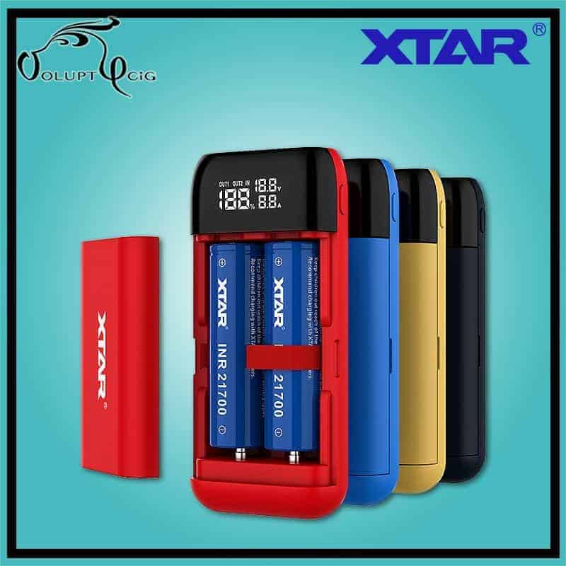Chargeur PB2S Xtar [chargeur + batterie externe]