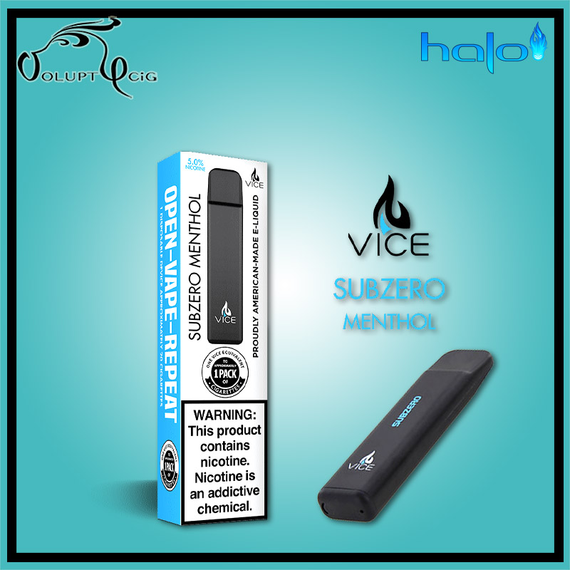 Pod VICE SUBZERO jetable Halo - Cigarette électronique Pod