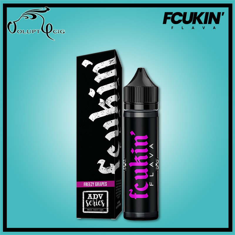 FREEZY GRAPES 50ml Fcukin Flava - E liquide malaisien FREEZY GRAPES 50ml Fcukin Flava - E liquide malaisien