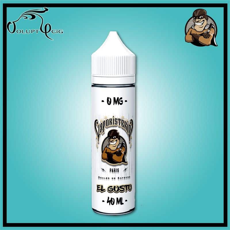 E-liquide EL GUSTO 40 ml Vaporisterie - eliquide français sans additif