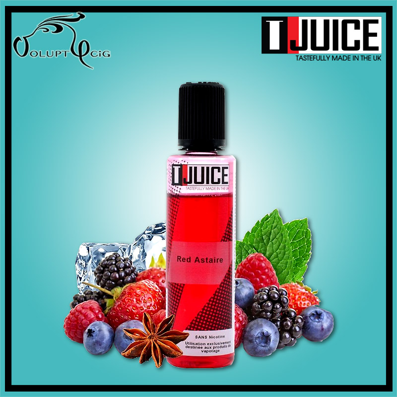 RED ASTAIRE 0mg 50ml T-JUICE - Eliquide anglais