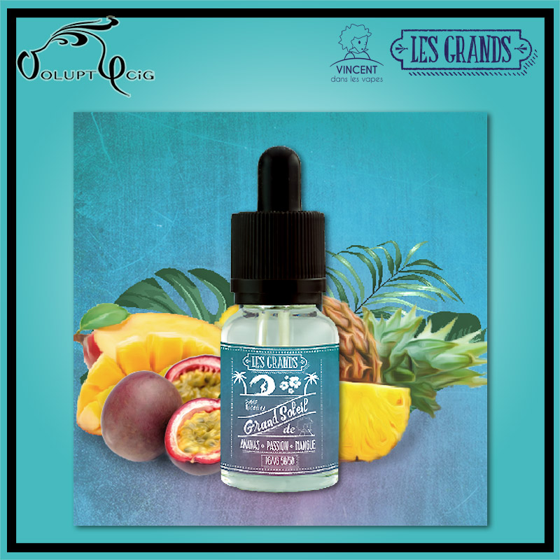GRAND SOLEIL 10ml Les Grands VDLV - Eliquide français arôme naturel sans additif