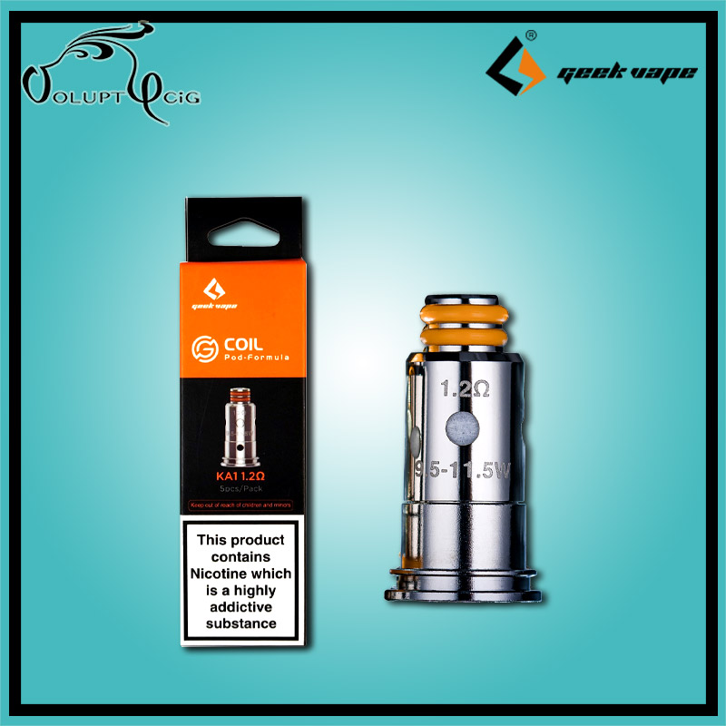 Résistances G Series 1.2 Geekvape Wenax - Cigarette électronique Pod Résistances G Series 1.2 Geekvape Wenax - Cigarette électronique Pod