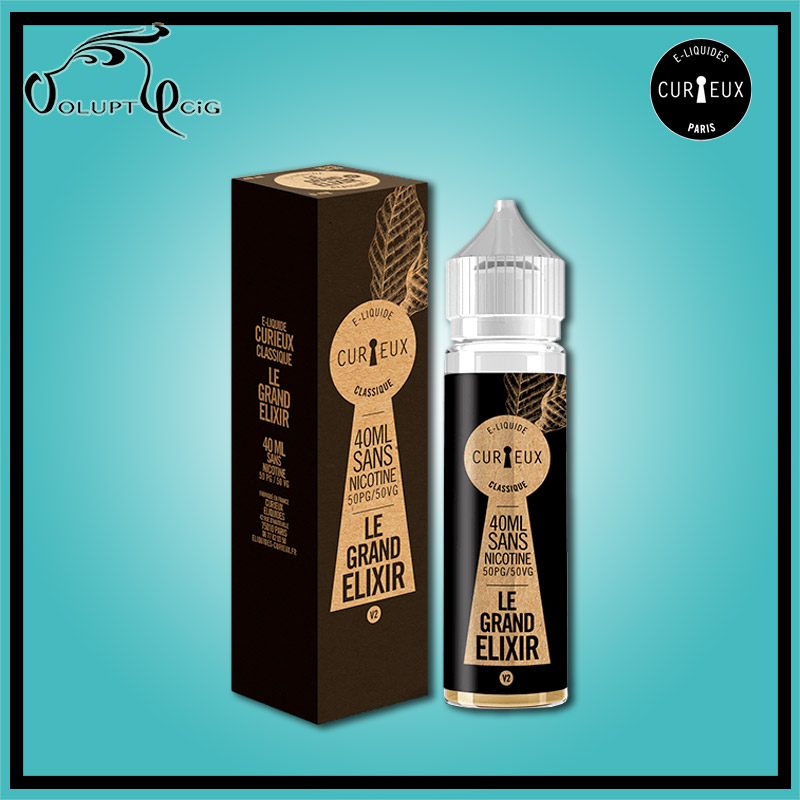 GRAND ELIXIR 40ml Curieux - Eliquide français GRAND ELIXIR 40ml Curieux - Eliquide français
