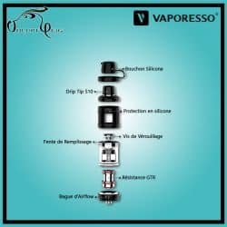 Clearomiseur TANK FORZ 4,5ml Vaporesso - Cigarette électronique