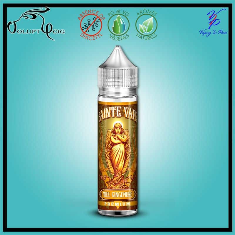 E-liquide TH NOIR MIEL GINGEMBRE 50ml Vaping In Paris