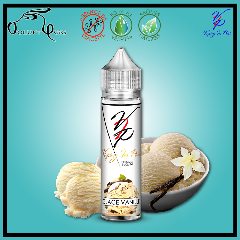 E-liquide GLACE VANILLE 40ml Vaping In Paris - Eliquide français arôme naturel sans additif