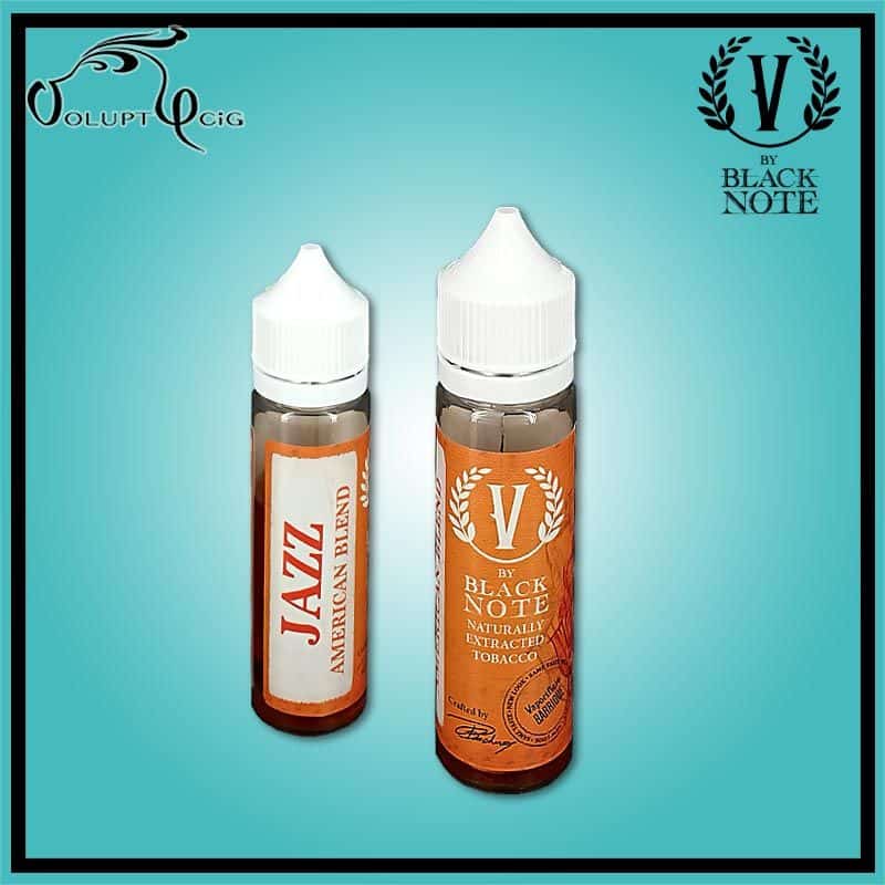 JAZZ (Barrique) 40 ml (20 ml à booster) V By Black Note Vaporificio - Eliquide macérat tabac sans additf