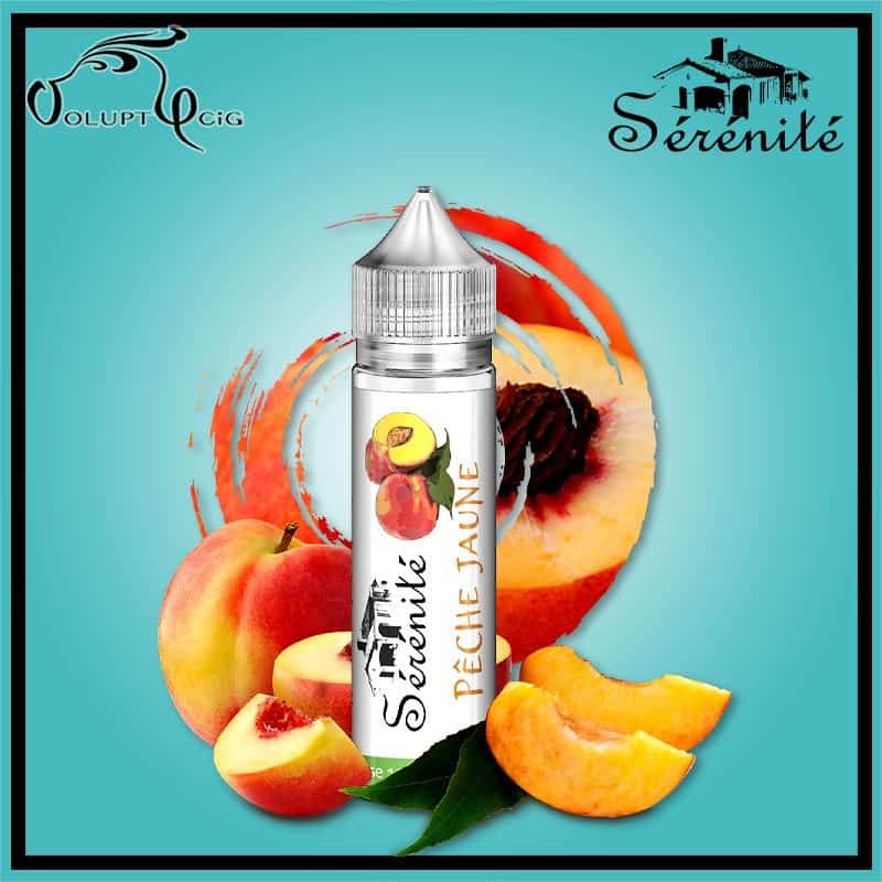 E-liquide PECHE JAUNE 40ml Sérénité - Cigarette électronique