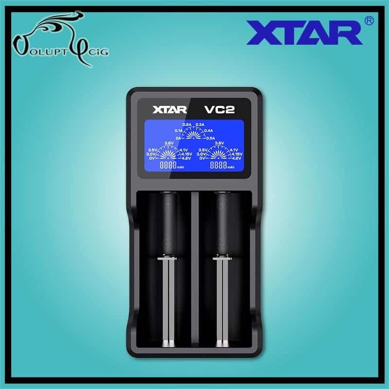 Chargeur Accu VC2 XTAR USB - Cigarette électronique