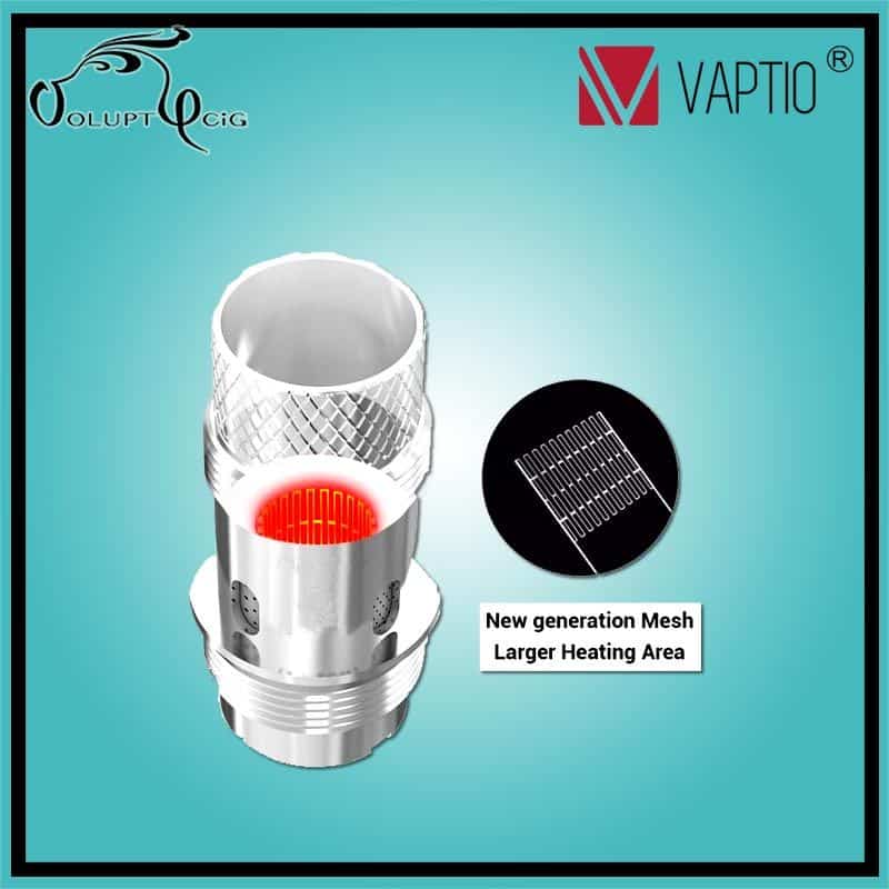 Rsistance COSMO C5 1.0 Ohm Mesh MTL Vaptio | Voluptycig