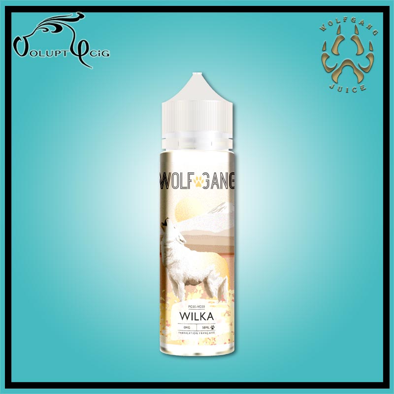 WILKA 0mg 50 ml par WolfgangJuice - eliquide français sans additif WILKA 0mg 50 ml par WolfgangJuice - eliquide français sans additif