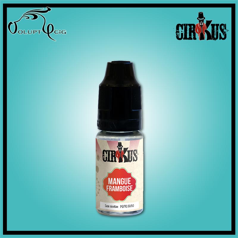 MANGUE FRAMBOISE 10ml Cirkus Authentic - Eliquide français