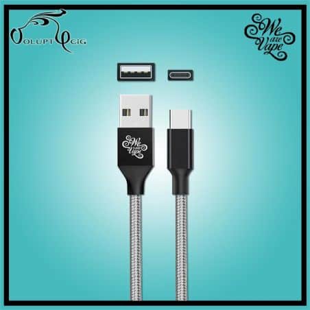 Chargeur USB-C (box) 90cm We are Vape - Cigarette électronique