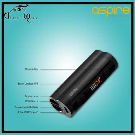 Box ZELOS X 80W Aspire - cigarette électronique accu rechargeable