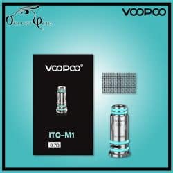 Résistance ITO M1 0.7 ohm Voopoo - Cigarette électronique Pod