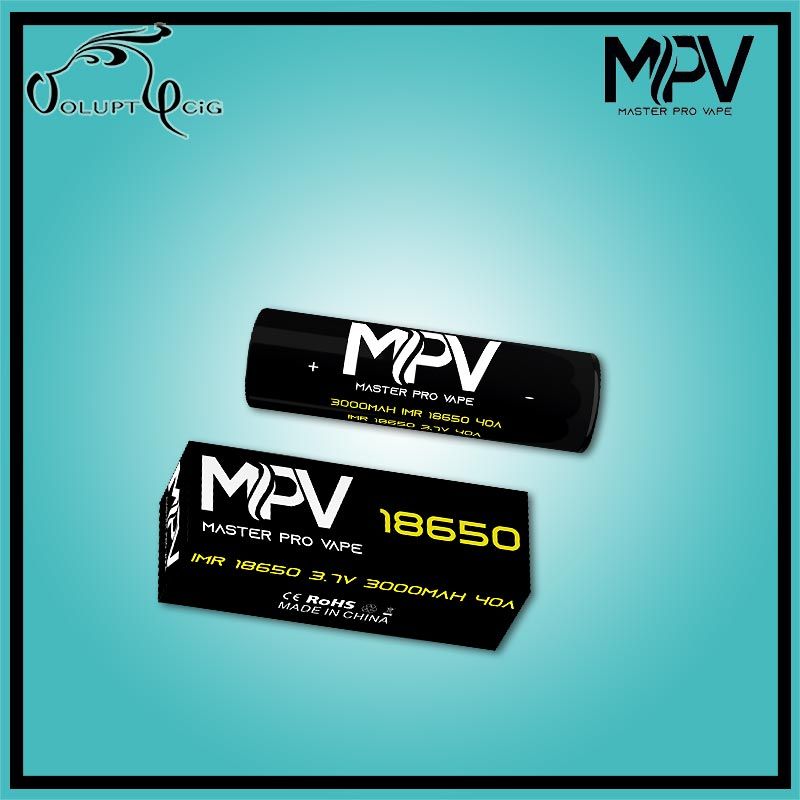 Accu 18650 MPV 3000 mAh 40A - cigarette électronique - Yes Store