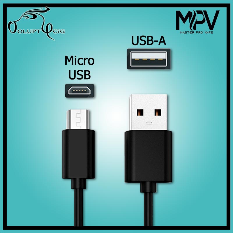 Cable USB vers Micro USB MPV - Cigarette électronique