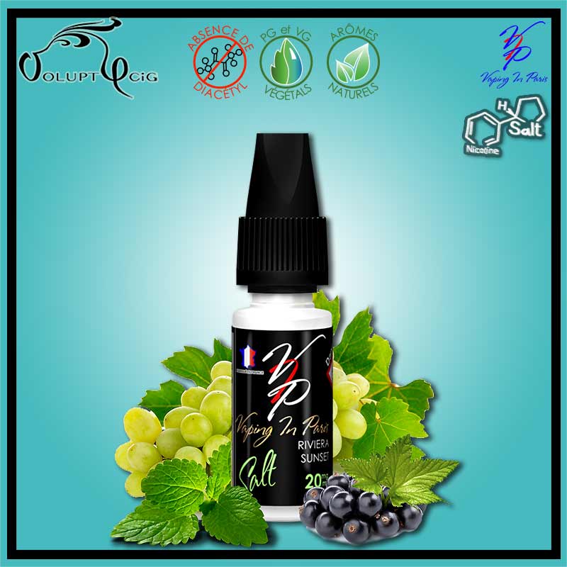 RIVIERA SUNSET SALT 10ml sel de nicotine VIP
