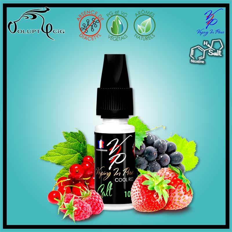 COOL RED SALT 10ml sel de nicotine VIP