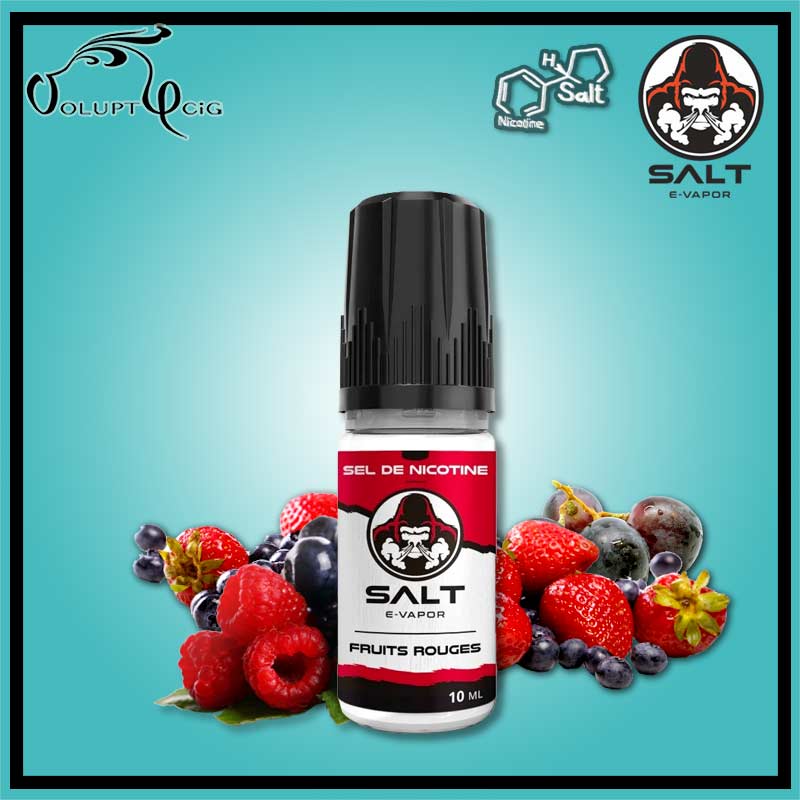 FRUITS ROUGES 10ml Sel Nicotine Salt Le French Liquide