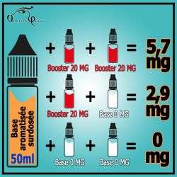 BUBBLE GUM FR ROUGES CACTUS 50ml (20ml a booster) Protect