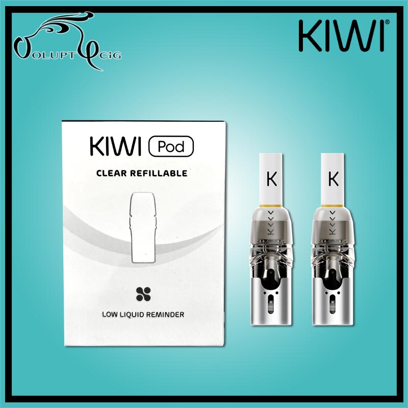 Cartouche KIWI II 0.8ohm*2 Kiwi Vapor - Cigarette électronique Pod