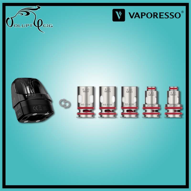 resistance pour vaporesso luxe xr max Résistances GTX par Vaporesso - Coils Mesh - Lot de 5 main image 1