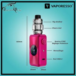 Kit GEN MAX 6ML 220W Vaporesso - Cigarette électronique avancée