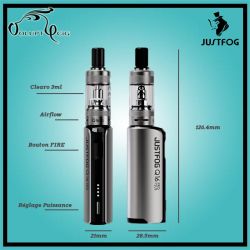 Kit JUSTFOG Q16 PRO PLUS 1500mAh Justfog - Cigarette électronique