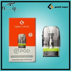 CARTOUCHE Q 3ml SIDE FILL 0.8 Ohm*3 Geekvape - Cigarette électronique Pod