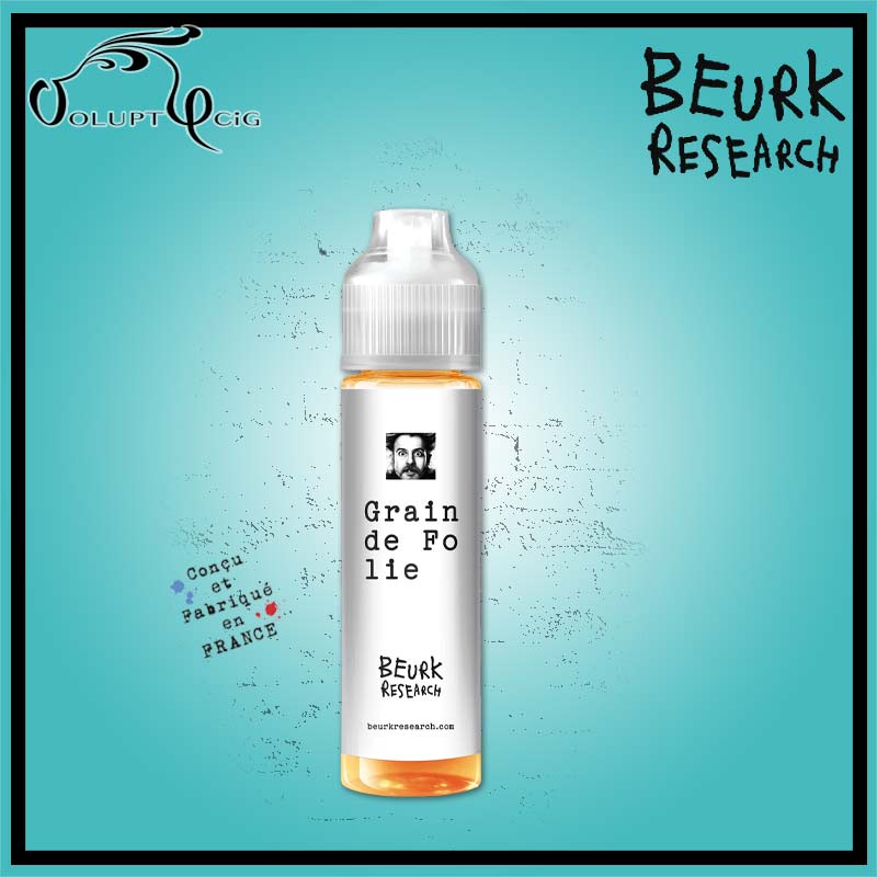 GRAIN DE FOLIE 50 ml 0 mg par Beurk - Eliquide français