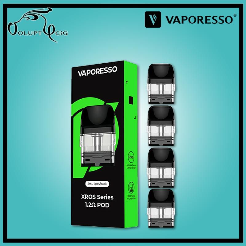 Cartouche Pod XROS x4 1.2 ohm VAPORESSO
