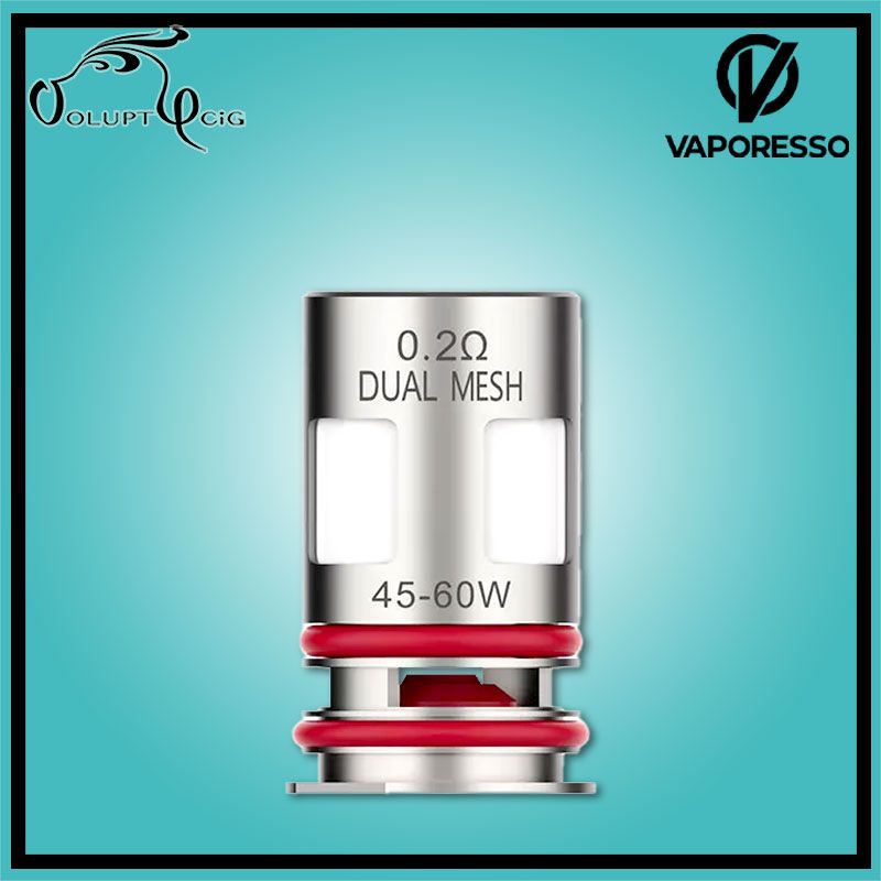 Résistances GTX DUAL MESH 0.2 Ohm Vaporesso