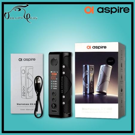 Box HURACAN EX 100W Aspire - cigarette électronique accu rechargeable