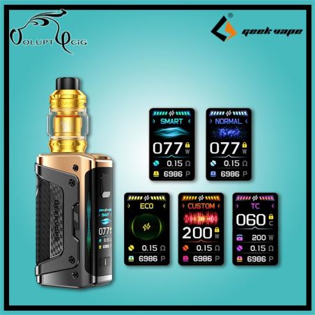 Kit AEGIS LEGEND 5 + ZEUS 5.5ml Geekvape - cigarette électronique accu rechargeable