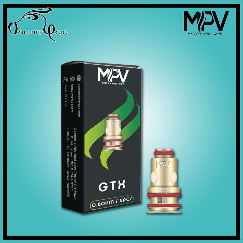 Résistance GTX 0.8 ohm MPV view 7