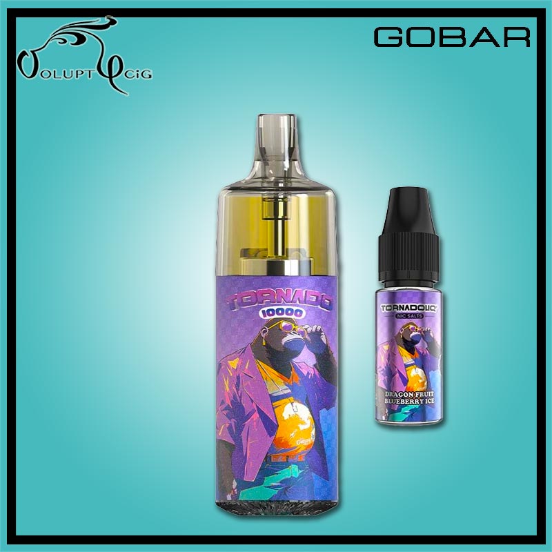 TORNADO 10K DRAGON BLUEBERRY ICE Gobar