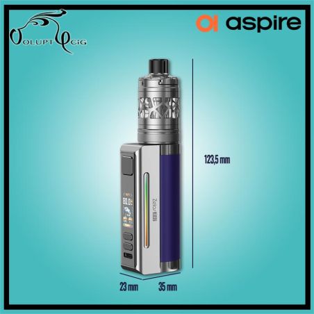 Kit ZELOS M80 2600mAh Aspire - Cigarette électronique